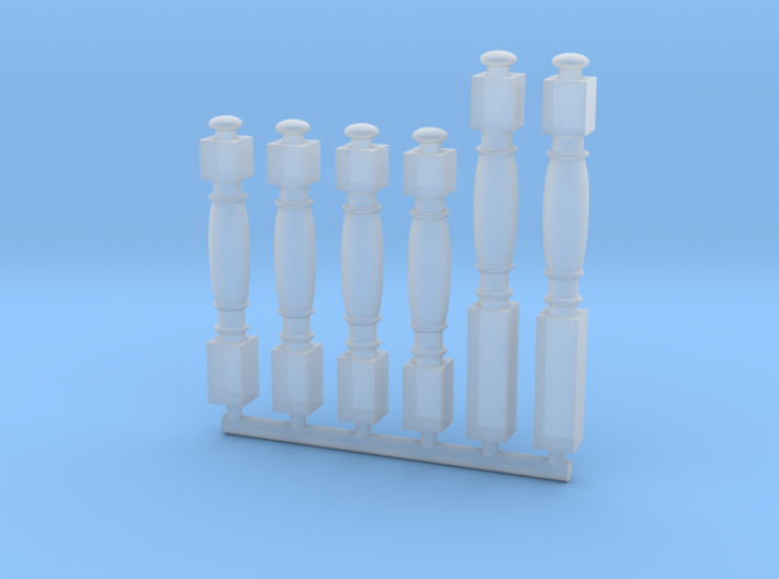 1:84 HMS Victory Ballusters for main companionway 3d printed