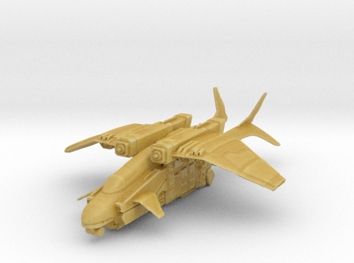 VTOL Dropship Miniature 3d printed 