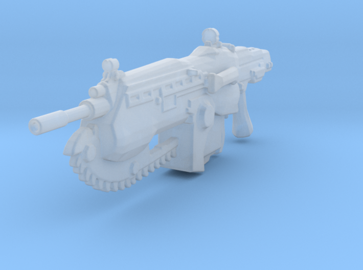 COG Assault Rifle (1:18 Scale) 3d printed