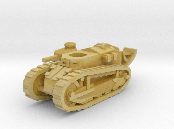 Renault FT tank (French) 1/200 3d printed 