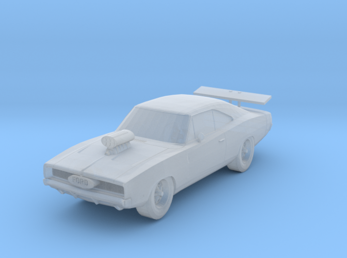 Dodge Charger Scale TT 3d printed