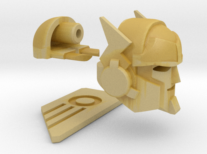 Broadcaster Head "MTMTE" 3d printed 