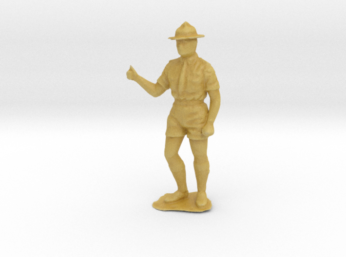 O Scale Boy Scout 3d printed 