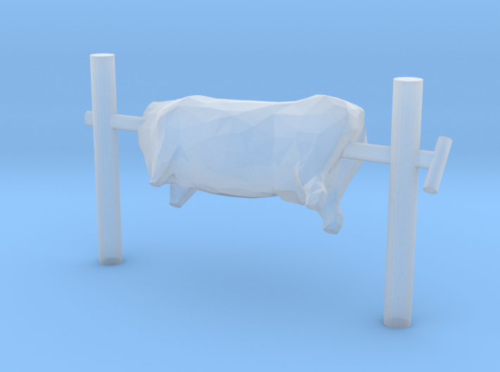 HO Scale Beef On A Spit 3d printed
