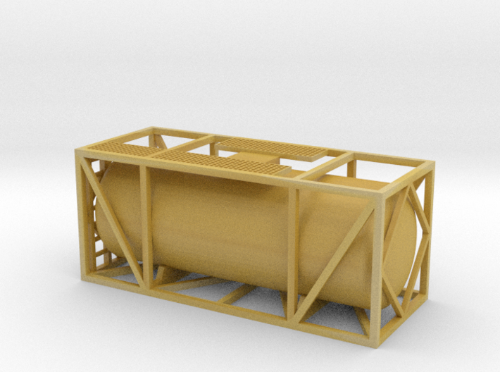 Cisterna-Container-20'-04 3d printed 