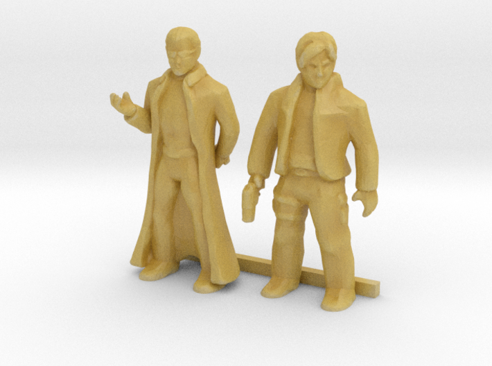 S Scale Male Robbers 3d printed 