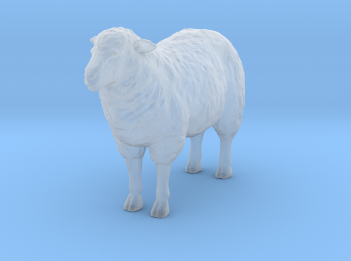 1-20th Scale Sheep 3d printed