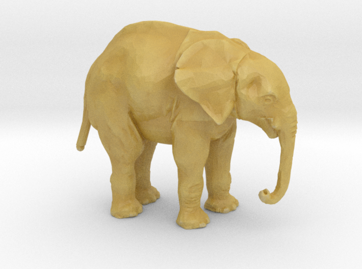 N Scale Elephant 3d printed 