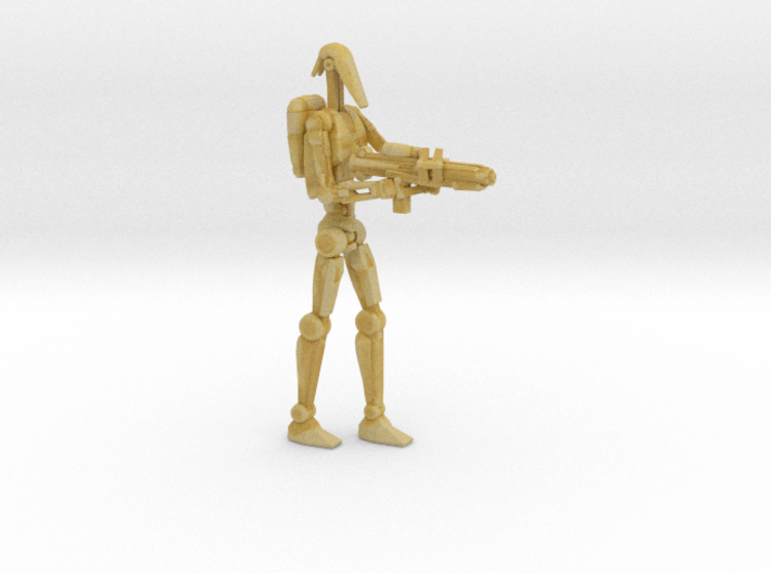 War droid 1/60 miniature for games and rpg 3d printed 