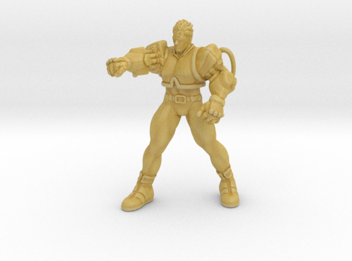 Captain Commando 1/60 miniature for games and RPG 3d printed