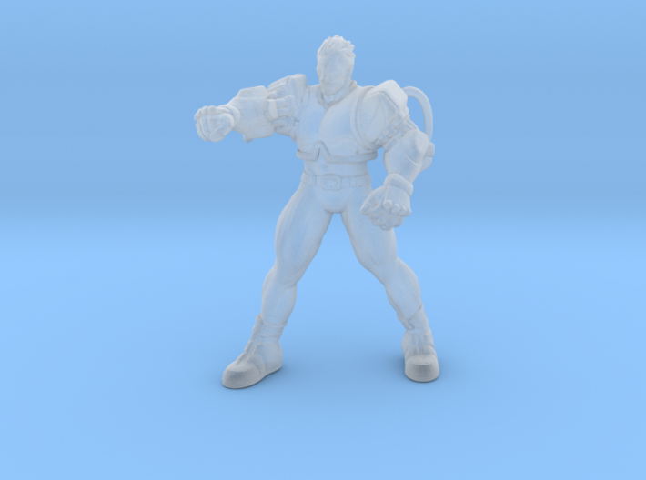 Captain Commando 1/60 miniature for games and RPG 3d printed