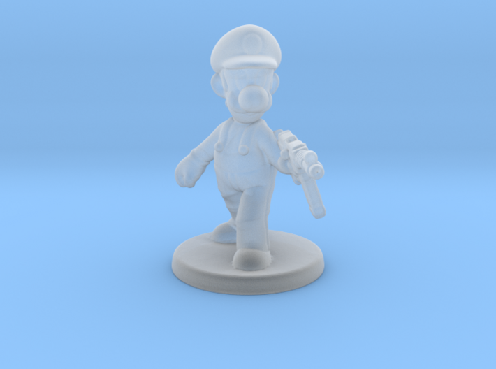Luigi survivor 1/60 miniature for games and rpg 3d printed