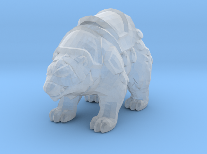 Polar Bear War Mount 1/60 miniature for games and 3d printed