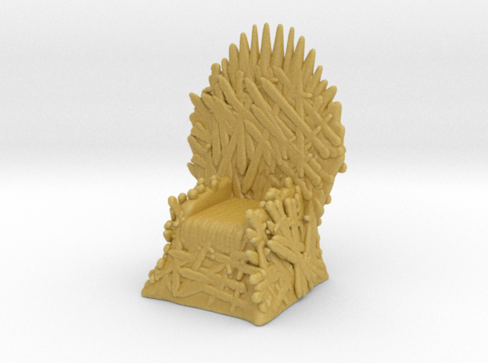 Game Of Thrones Iron Throne 1/60 miniature games 3d printed