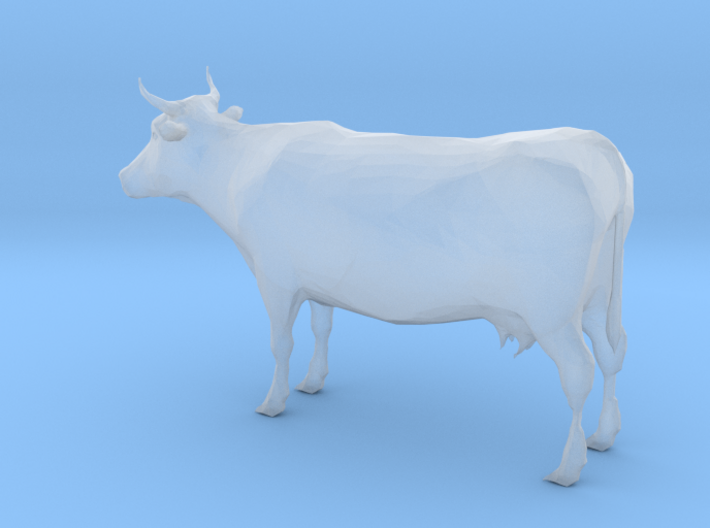 HO Scale Cow 3d printed