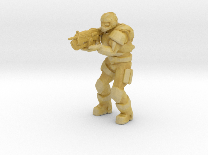 Gears of War Soldier 1/60 miniature for games rpg 3d printed 