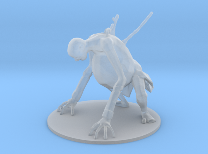 Zombie Belly monster miniature for games and rpg 3d printed