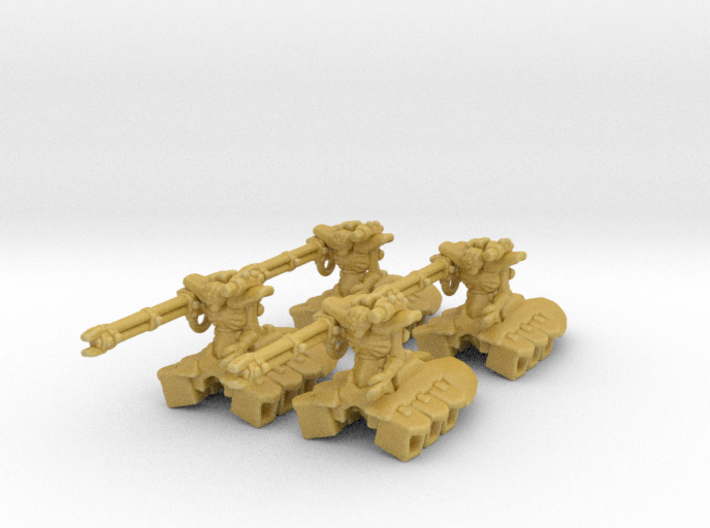 Space Skeleton Heavy Destroyer 6mm Epic Infantry 3d printed