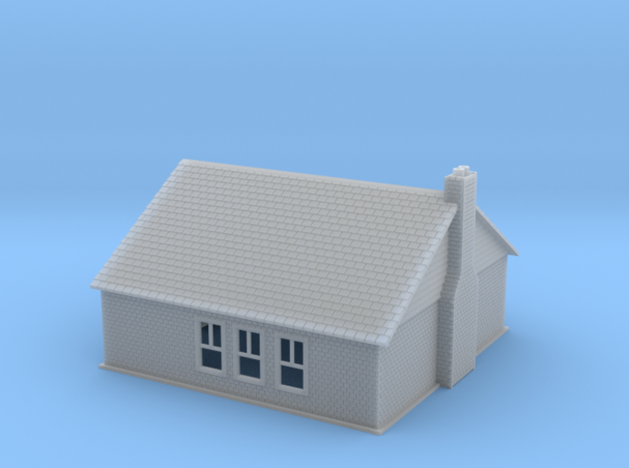 Modern Building Z Scale 3d printed