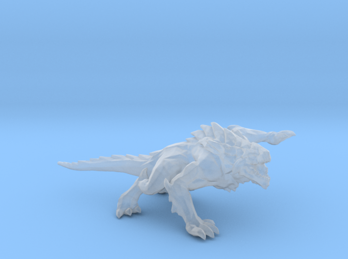 Dark Lizard miniature model fantasy games rpg DnD 3d printed