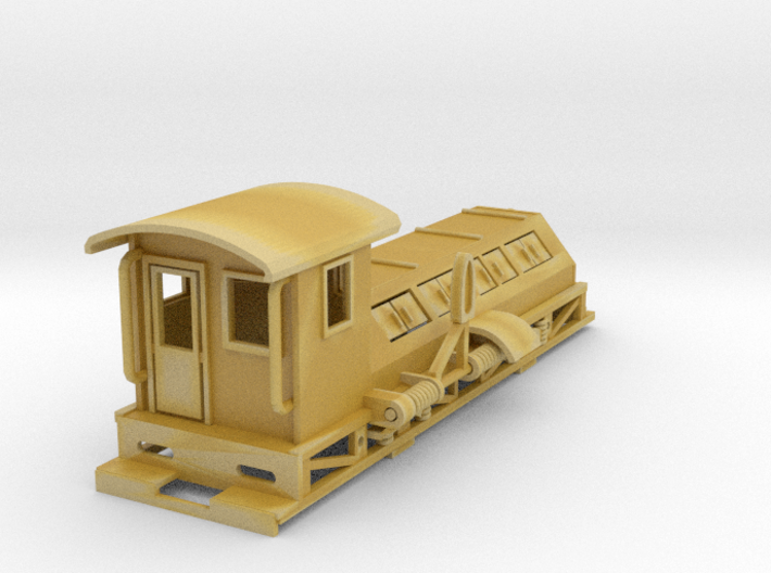 25 Ton Shunter Poling car Z scale 3d printed 