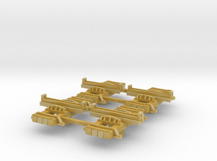 Logging Cars S scale 3d printed 
