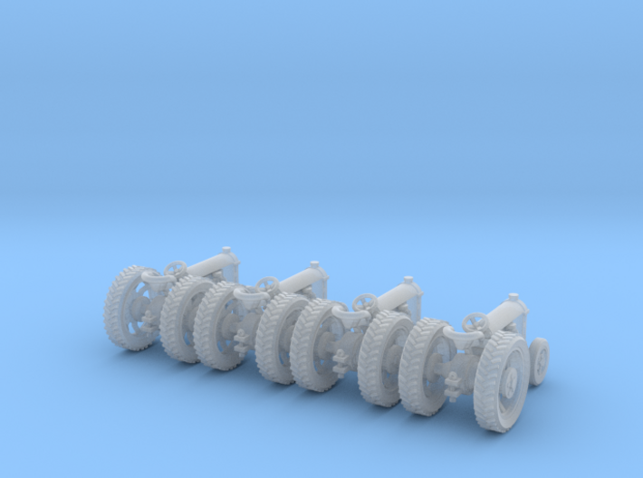 Farm Tractor Z scale 3d printed