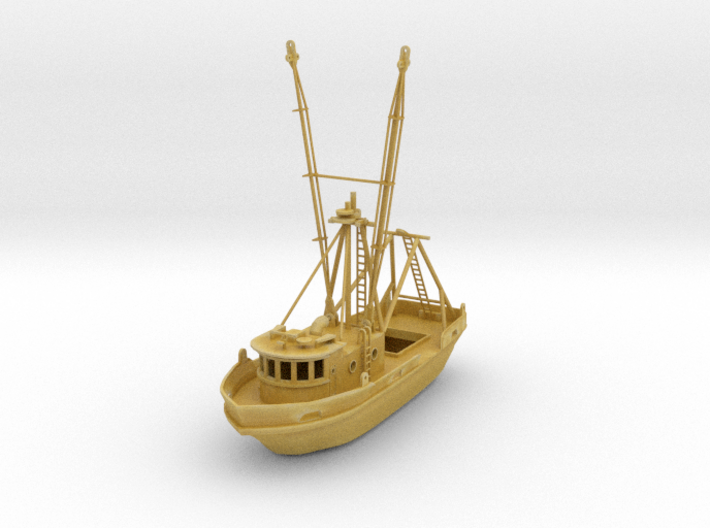 Shrimp Boat 1 Nscale 3d printed 