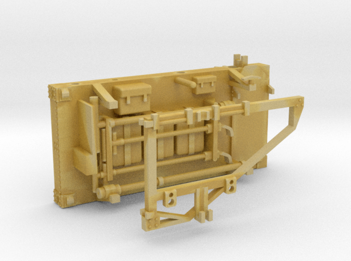 11B-Rear Pallet - Apollo 17 with gravimeter releas 3d printed 