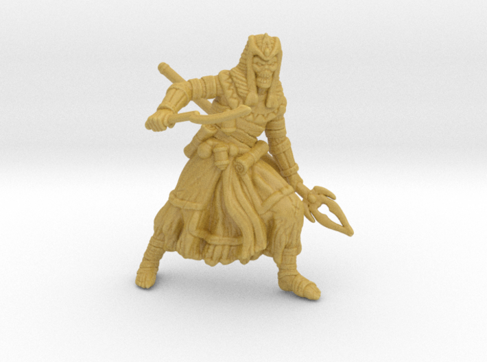 Mummy Warlord miniature model fantasy games dnd 3d printed