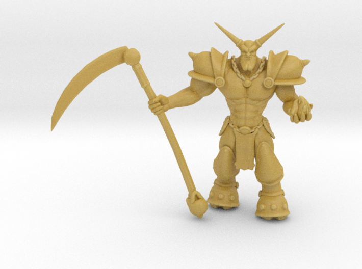 Dungeon Keeper Horny The Horned Reaper miniature 3d printed