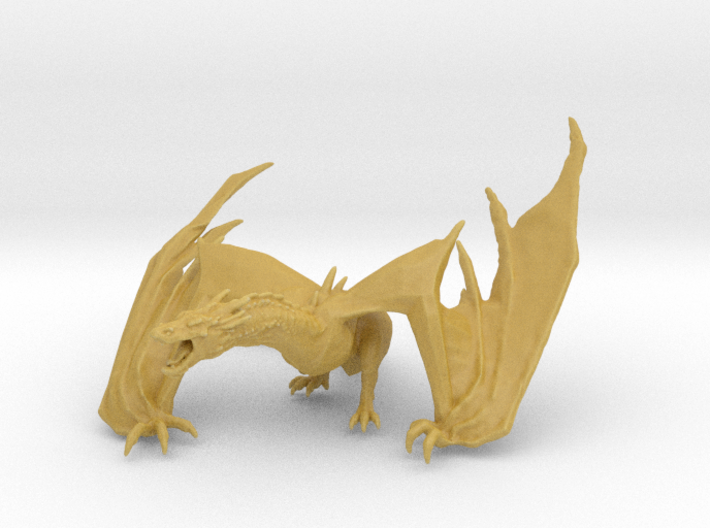 Smowg The Golden 10mm monster miniature fantasy wh 3d printed