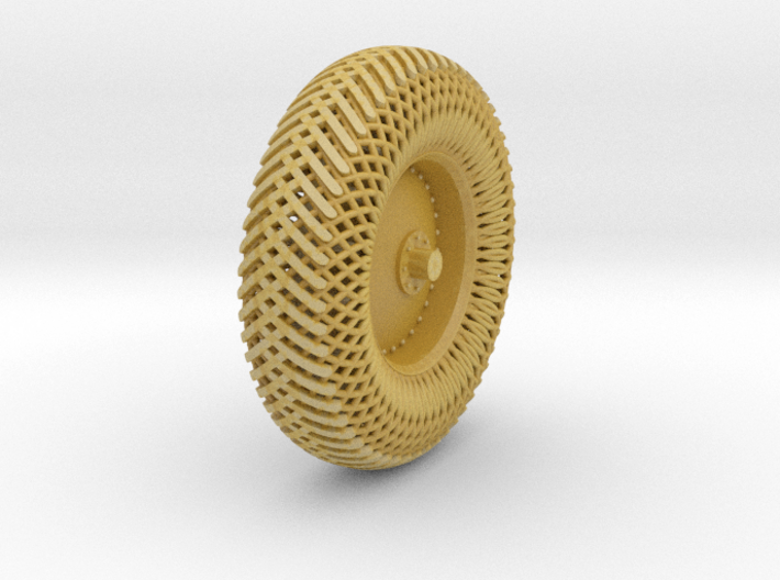09B2-Back-Right Meshed Wheel 3d printed 