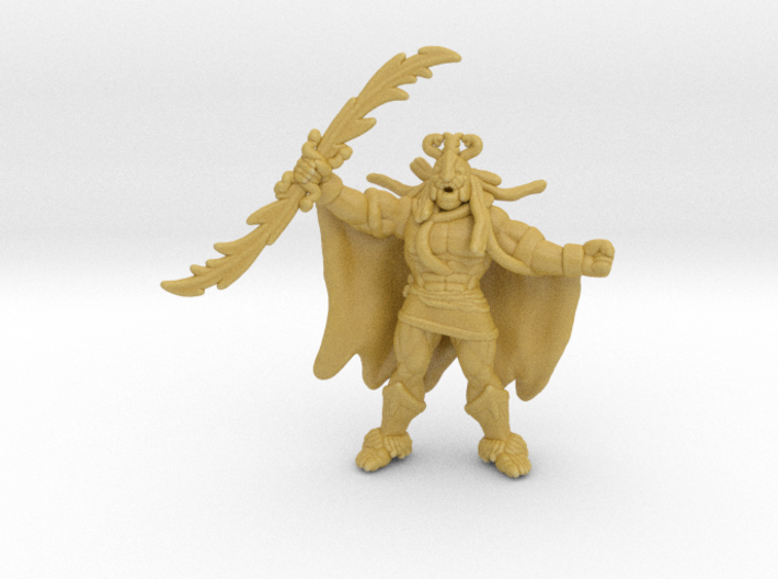Mumm-Ra HO scale 20mm miniature model fantasy evil 3d printed