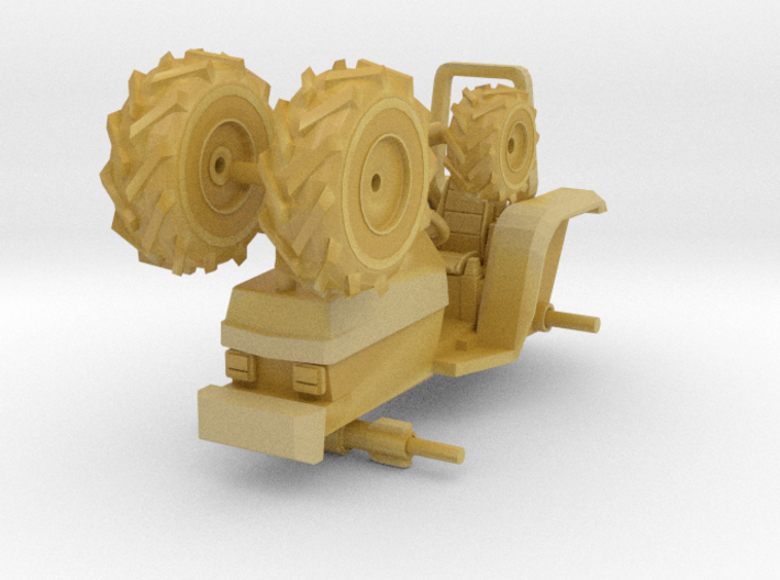 1/87 Scale Small Farm Tractor 3d printed 