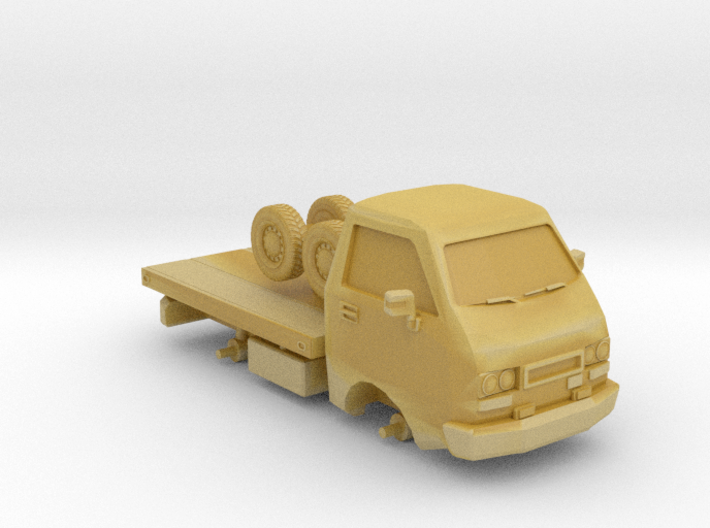 1/87 Scale Junkyard Mini Truck 3d printed 