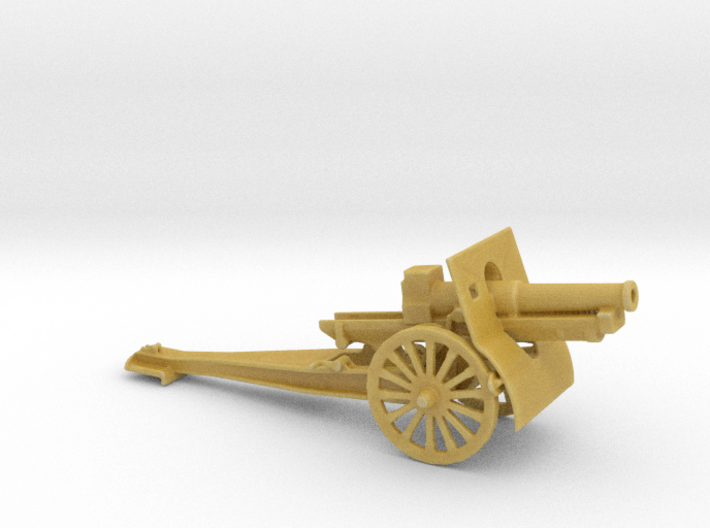 155mmgun Short model 1917 1/72 ww1 &amp; ww2 Artillery 3d printed