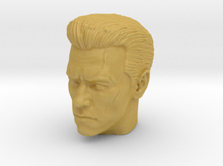 Terminator - Head Sculpt without Glasses 3d printed