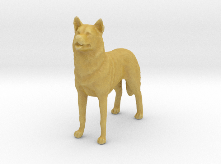 1/24 or G scale Siberian Husky Male Standing 3d printed