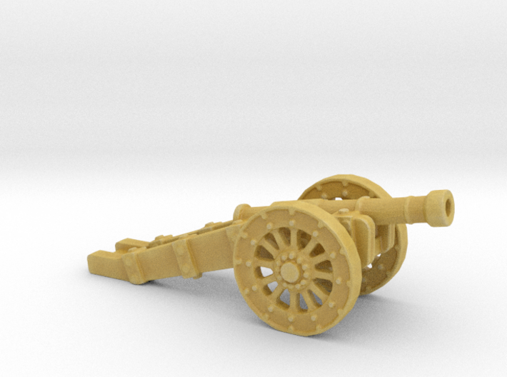 cannon 20mm small 2 medieval 3d printed