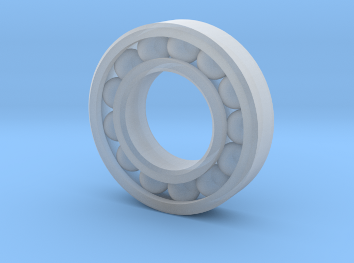 10 mm Outer Diameter Ball Bearing (Rescalable) 3d printed