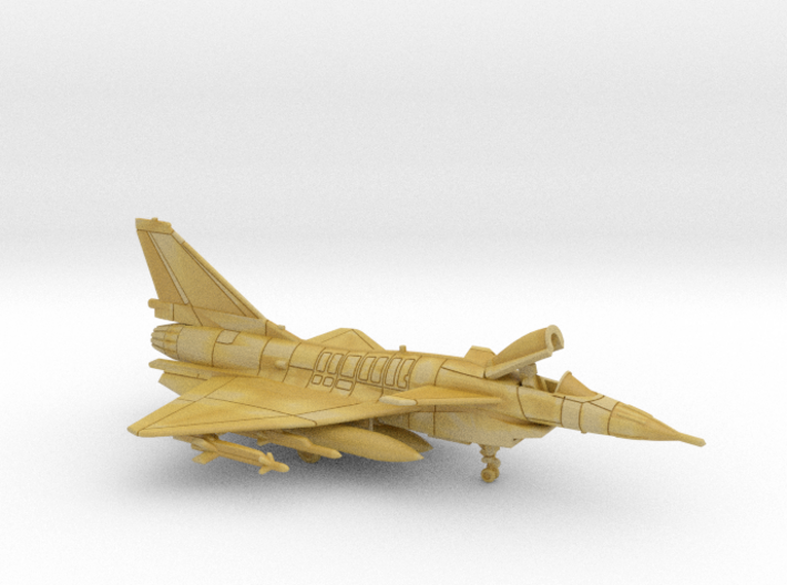 1:222 Scale J-10A Firebird (Loaded, Deployed) 3d printed