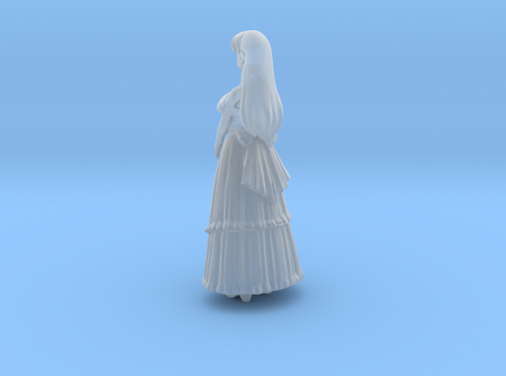 1/18 Lady in Evening Gown 3d printed