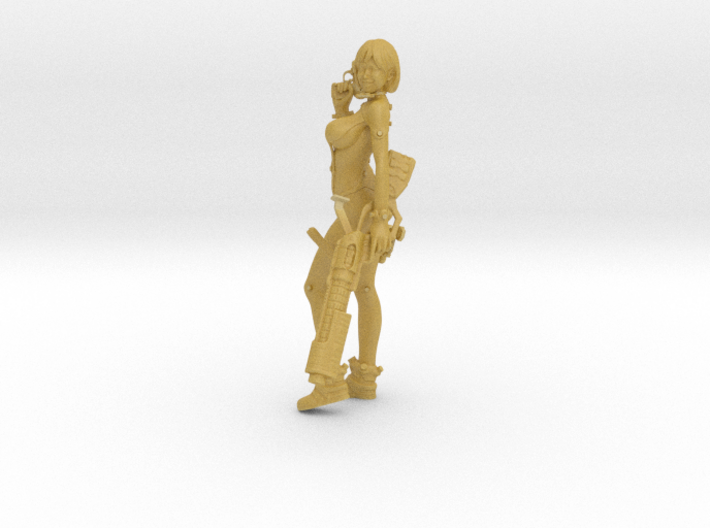 G scale Sci-Fi Girl Fully Equipped Ver. 3d printed