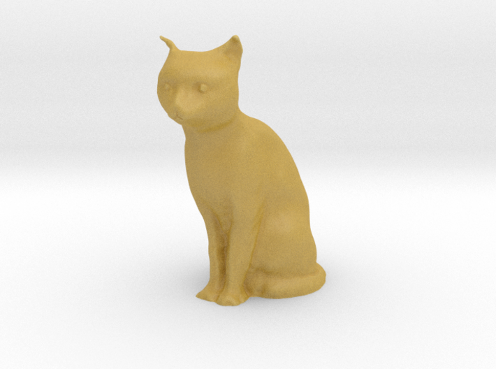 1/35 Sitting Cat 3d printed