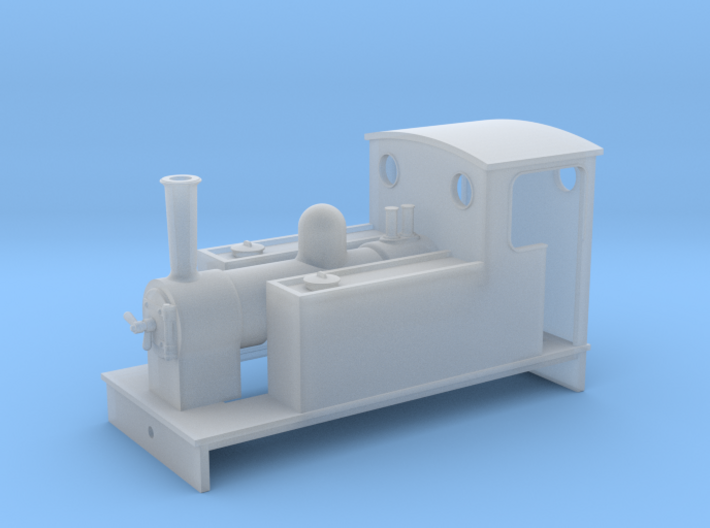 5.5 mm scale side tank loco 61 3d printed