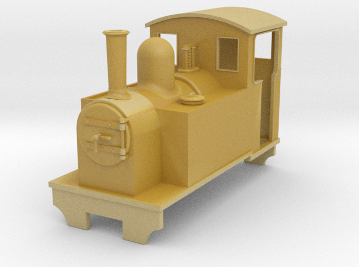 009 side tank loco 2 for tomytec Percy/1:80 steam 3d printed