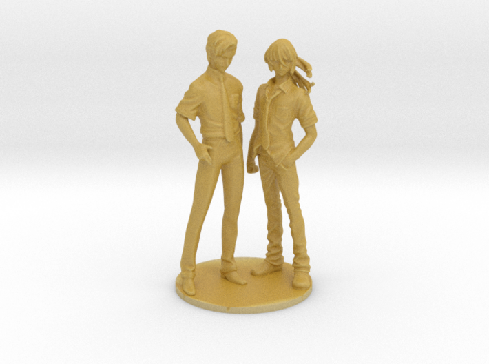 1/72 Standing Spectators Alto and Michael 3d printed