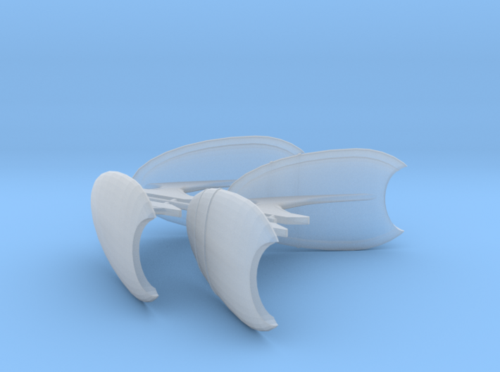 2500 Blank wing set open 3d printed