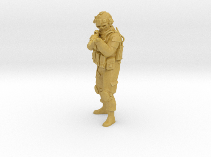 4 HO Modern Soldier (no base) 3d printed 
